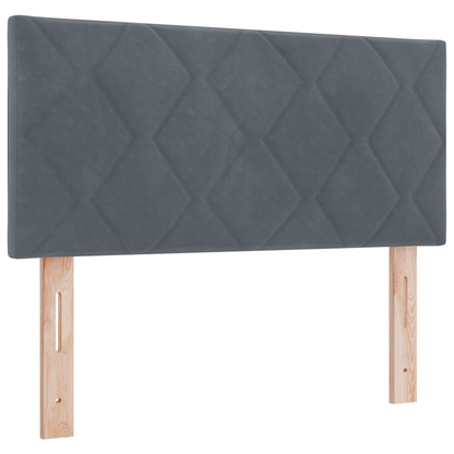 LED Hoofdbord in de stijl van Diamant Blokken Donkergrijs 90 cm van Velvet