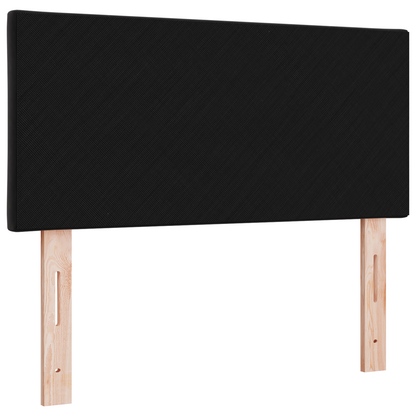 LED Hoofdbord Diamant Blokken Zwart 90 cm Velours