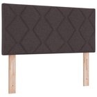 Headboard Brown 100 cm Fabric