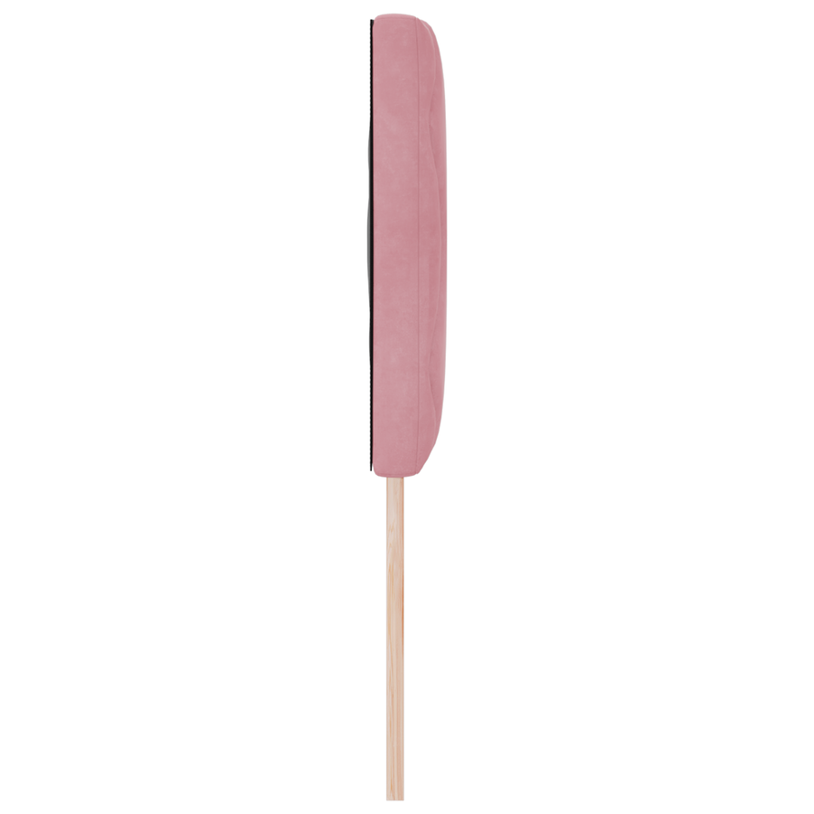 LED Hoofdbord Diamantblok - Roze - 160 cm - Velvet