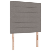 Hoofdbord 90 cm taupe polyester