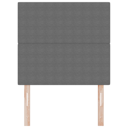 LED Hoofdeindelicht Grijs 90 cm Korduroystof