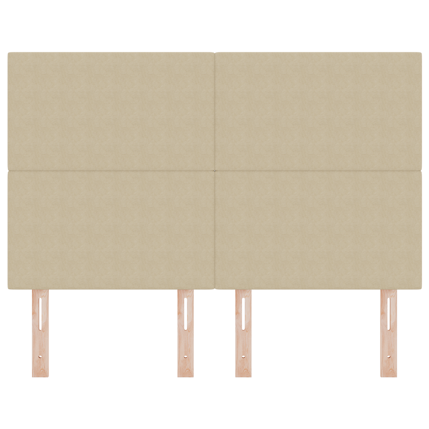 LED Hoofdbordlamp Groen Grijs 72 cm Corduroy Stof