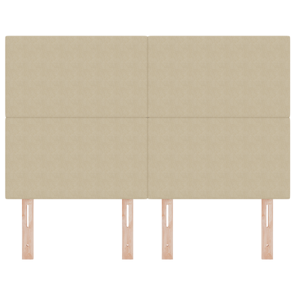 LED Hoofdbordlamp Groen Grijs 72 cm Corduroy Stof