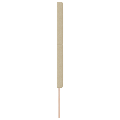 LED Hoofdbordlamp Groen Grijs 72 cm Corduroy Stof