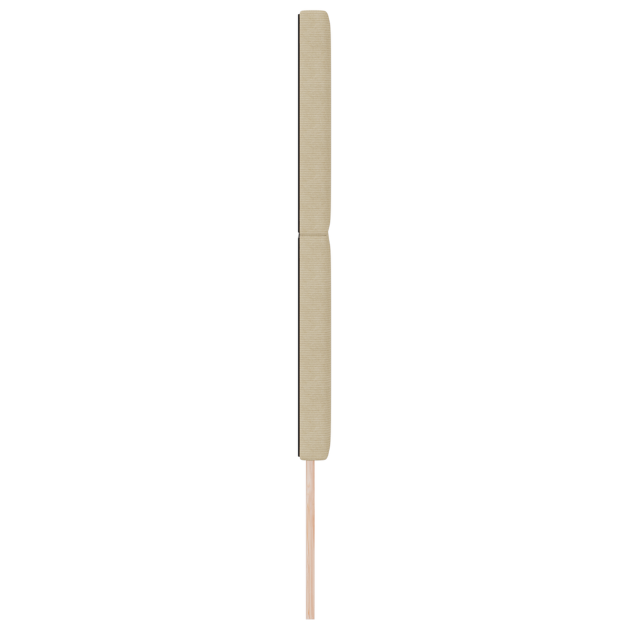 LED Hoofdbordlamp Groen Grijs 72 cm Corduroy Stof