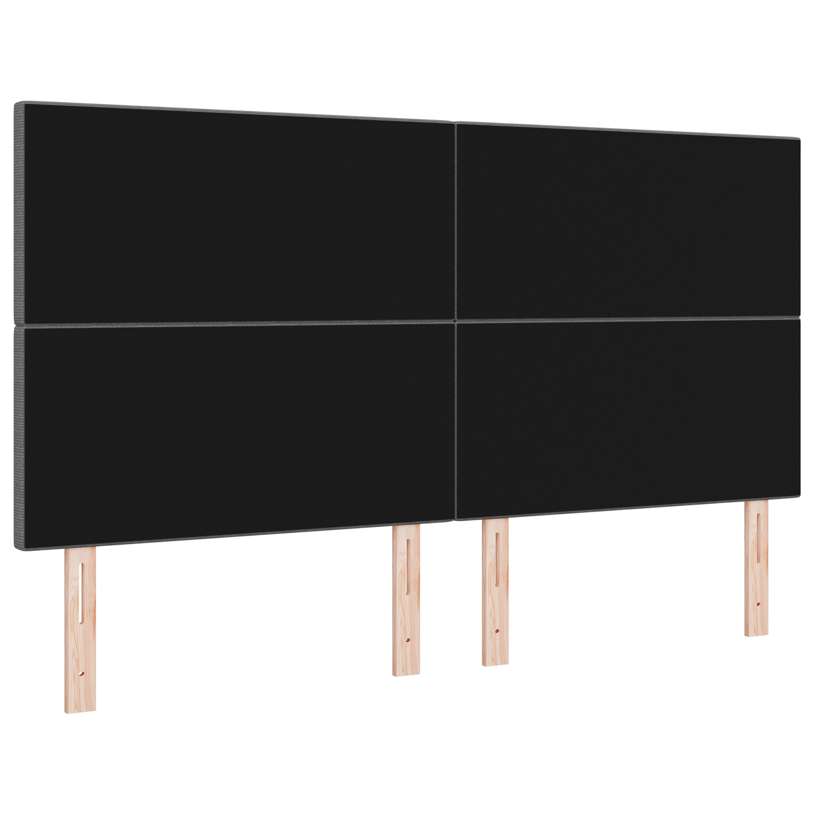 LED Hoofdbord Verlichting Lichtgrijs 90 cm Corduroy Stof