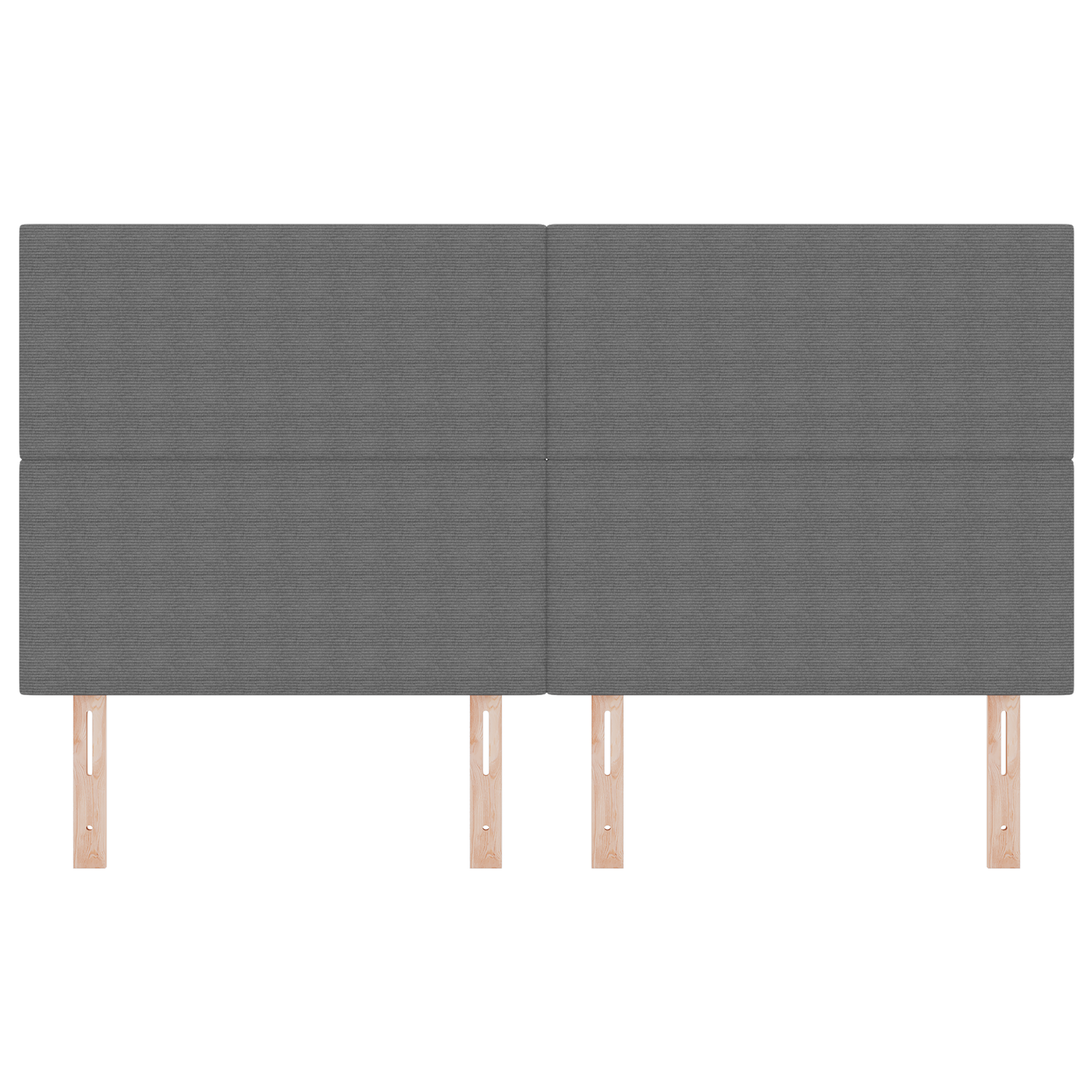 LED Hoofdbord Verlichting Lichtgrijs 90 cm Corduroy Stof