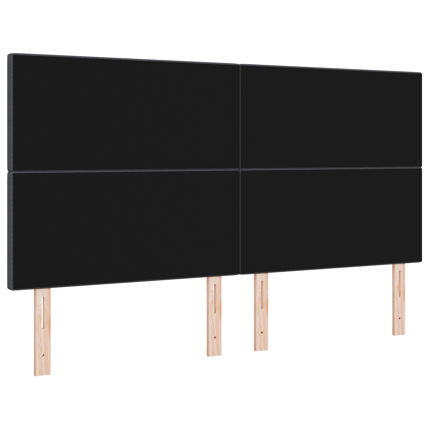 LED Hoofdbord Donkergrijs 90 cm Corduroy Stof