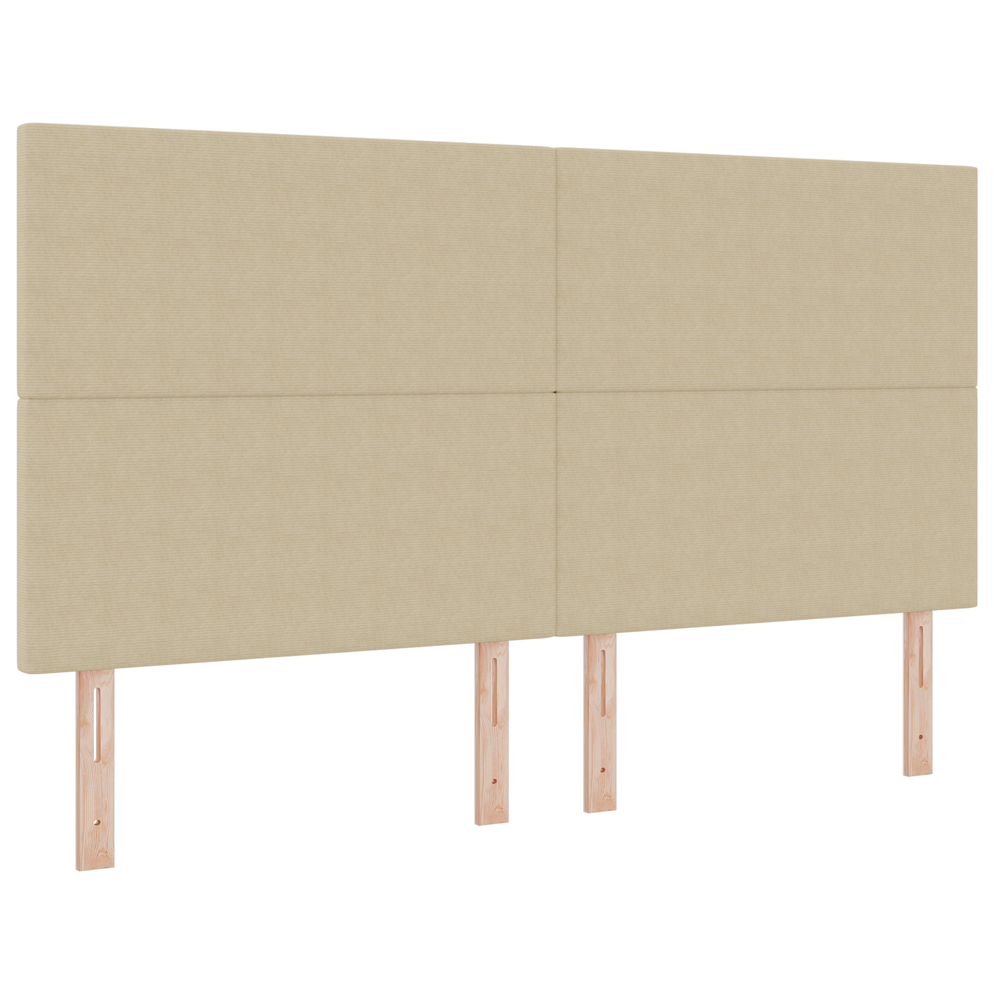 LED Hoofdbord Verlichting - Groen Grijs 90 cm Corduroy Stof