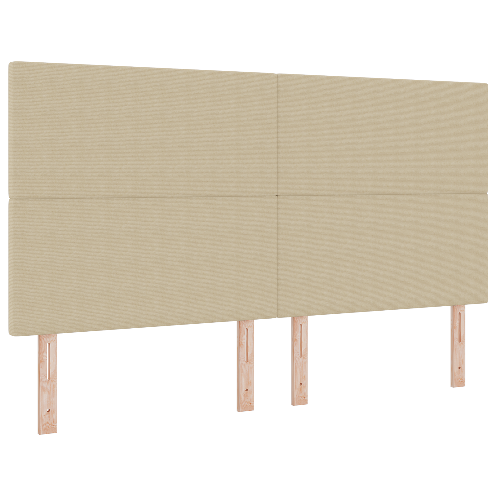 LED Hoofdbord Verlichting - Groen Grijs 90 cm Corduroy Stof