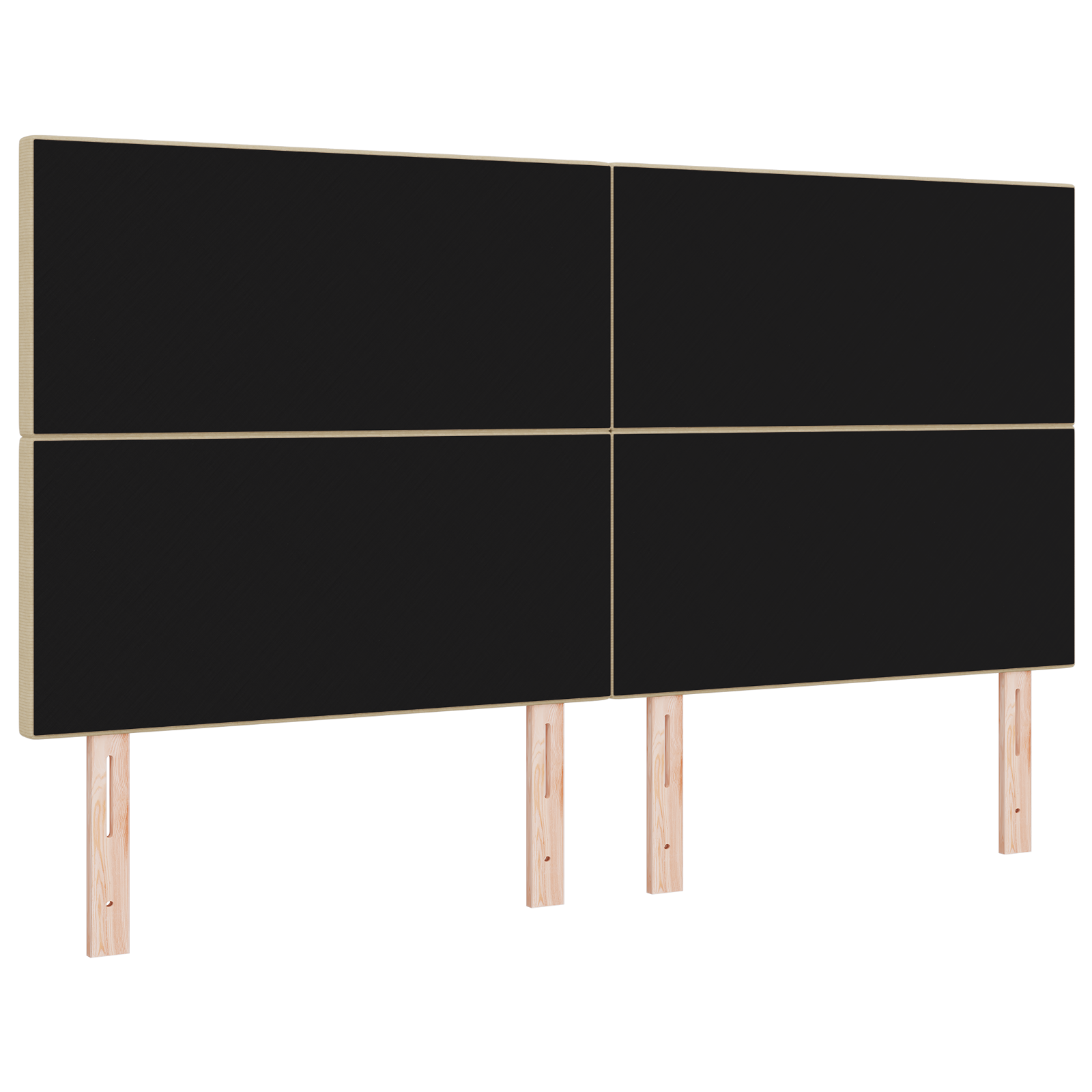LED Hoofdbord Verlichting - Groen Grijs 90 cm Corduroy Stof
