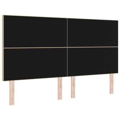 LED Hoofdbord Verlichting - Groen Grijs 90 cm Corduroy Stof