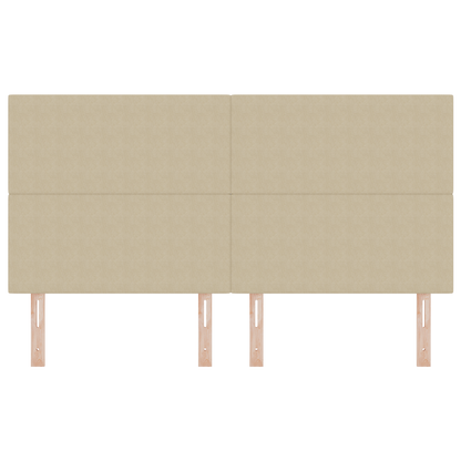 LED Hoofdbord Verlichting - Groen Grijs 90 cm Corduroy Stof
