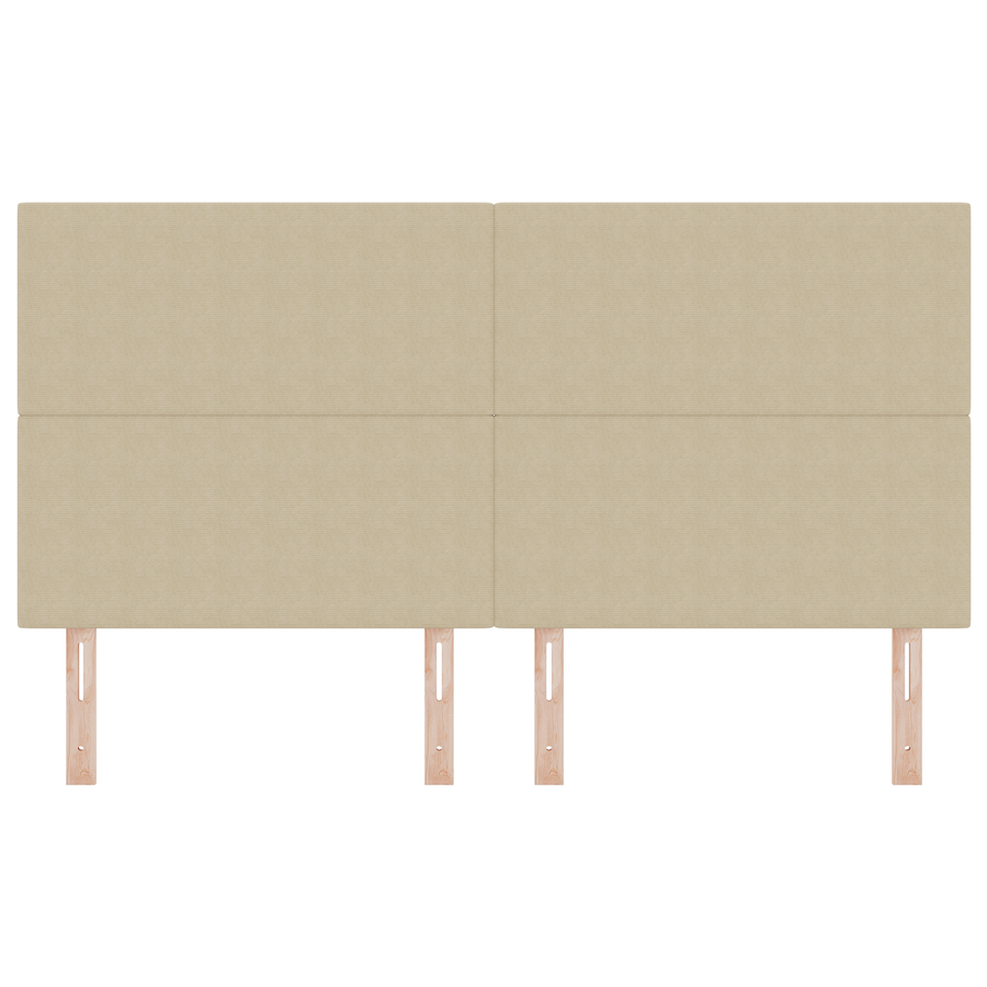 LED Hoofdbord Verlichting - Groen Grijs 90 cm Corduroy Stof