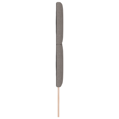 Hoofdbord LED met ruitjes 160 cm stof taupe