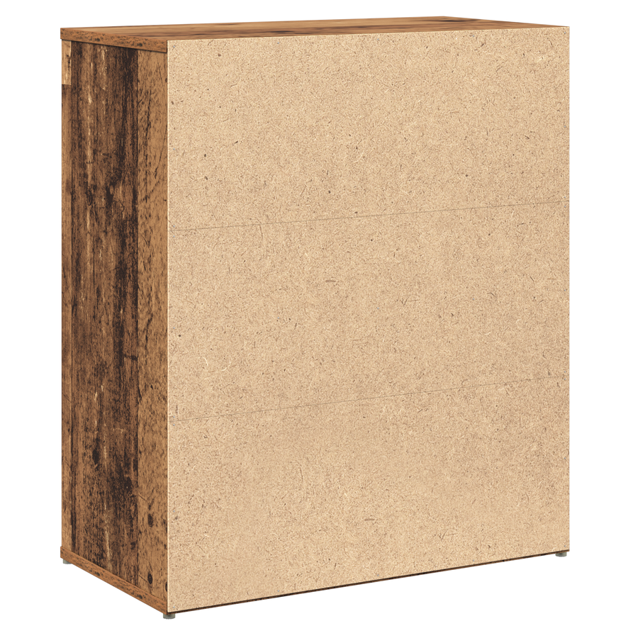 Highboard 2 pcs Oude hout 60 x 31 x 70 cm Bewerkt hout