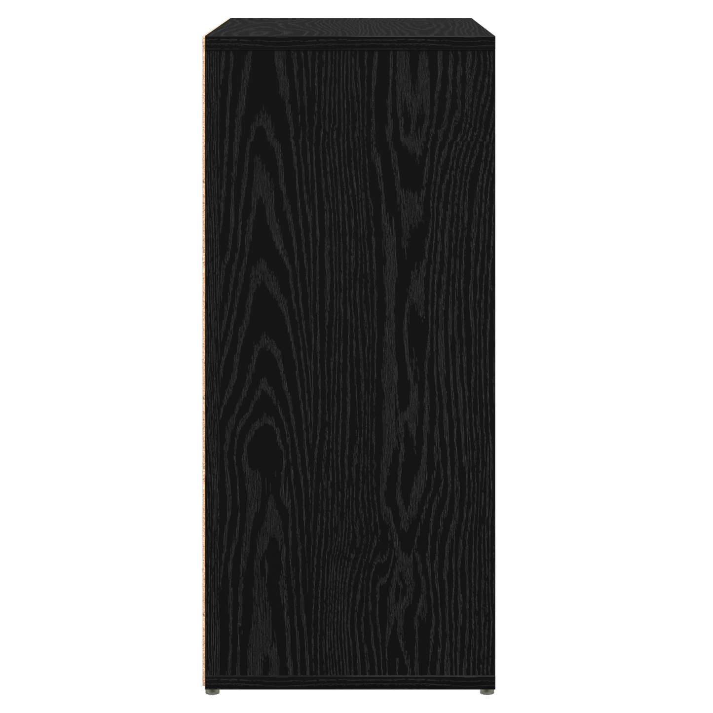 Highboard 2 pcs Zwart eiken 60 x 31 x 70 cm Bewerkt hout