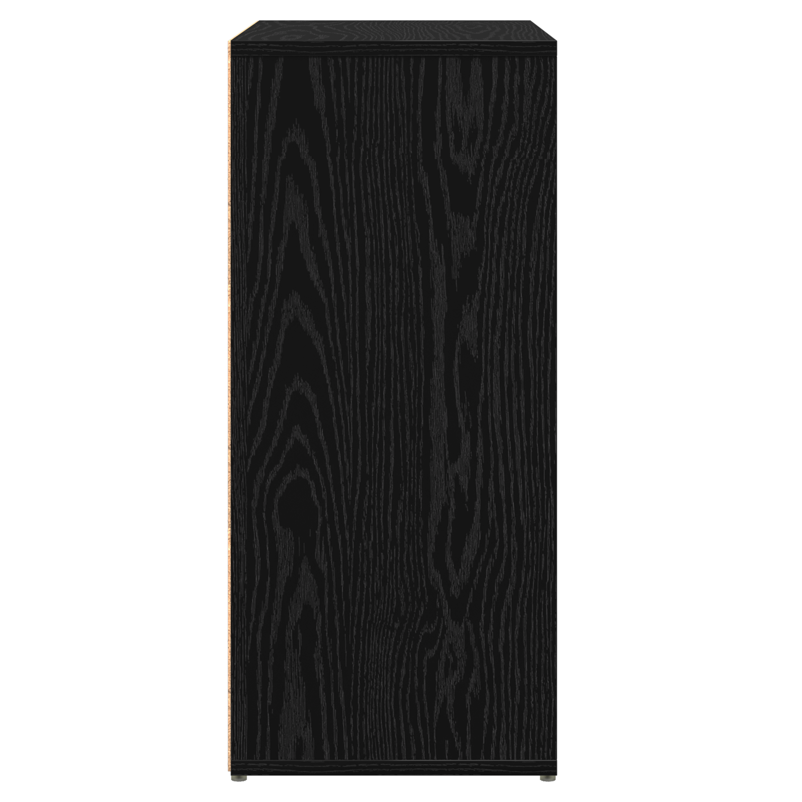 Highboard 2 pcs Zwart eiken 60 x 31 x 70 cm Bewerkt hout