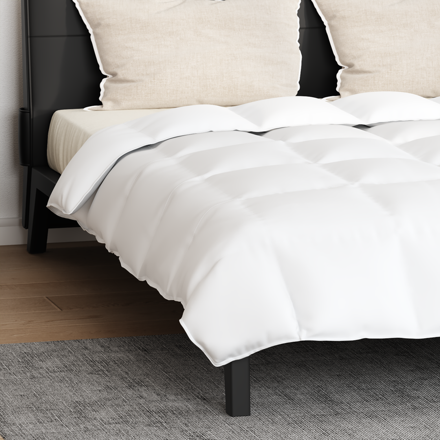 Dekbed Anders met kussen 3 pcs Wit 260 x 220 cm Dons