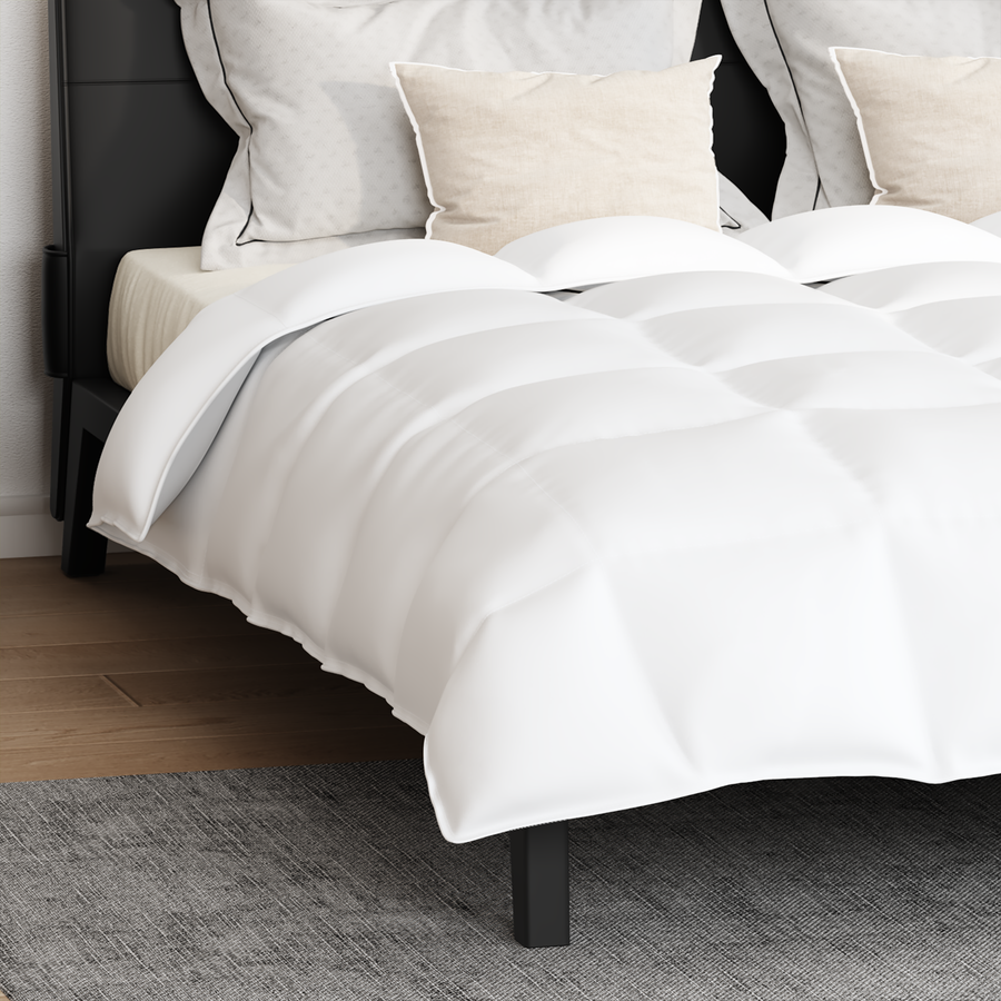 Dekbed Anders met kussen 3 pcs Wit 240 x 200 cm Dons