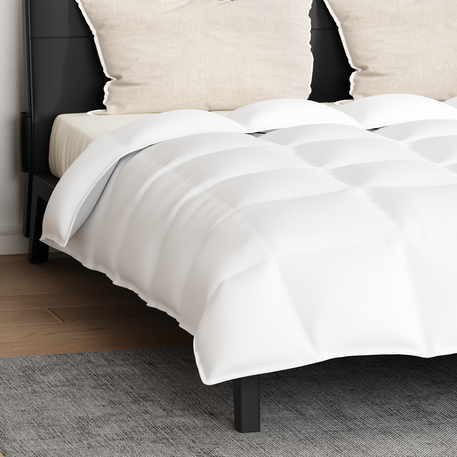 Dekbed Anders met kussen 3 pcs Wit 200 x 220 cm Dons