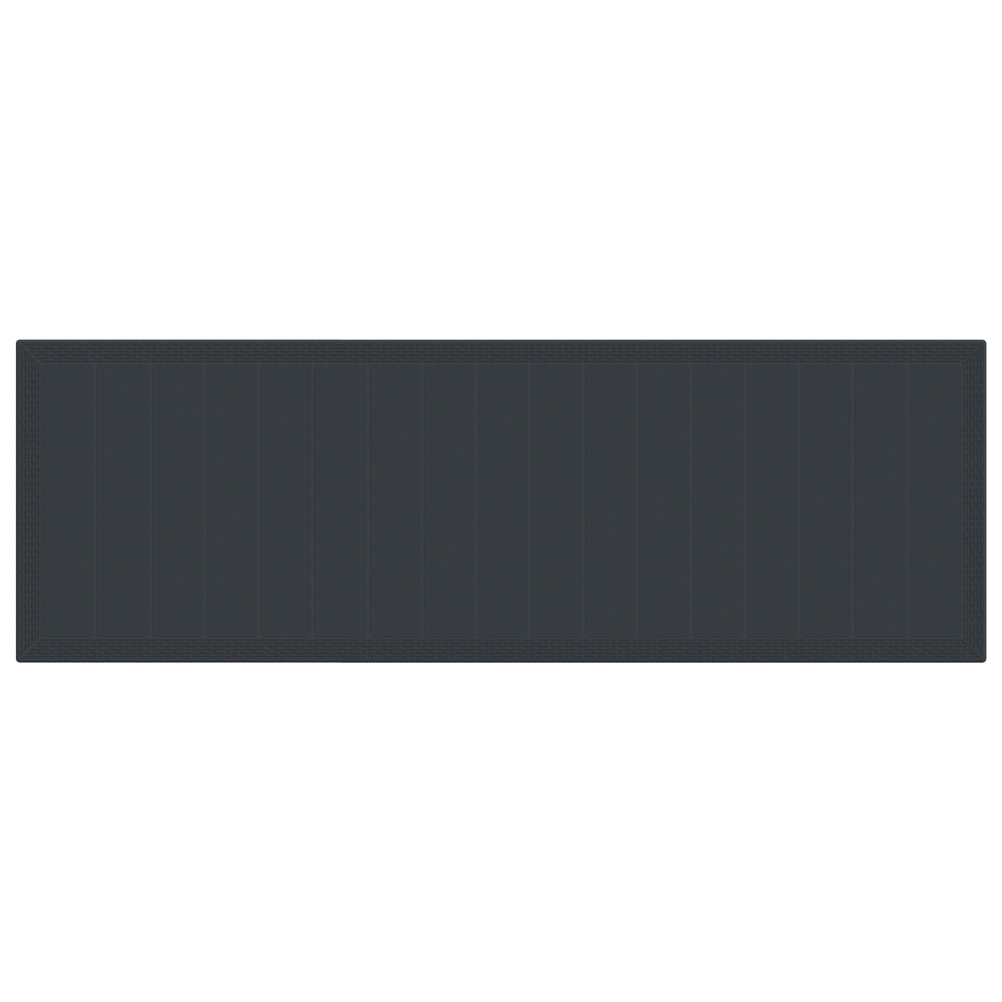 13-delige Tuinset met kussens poly rattan antraciet