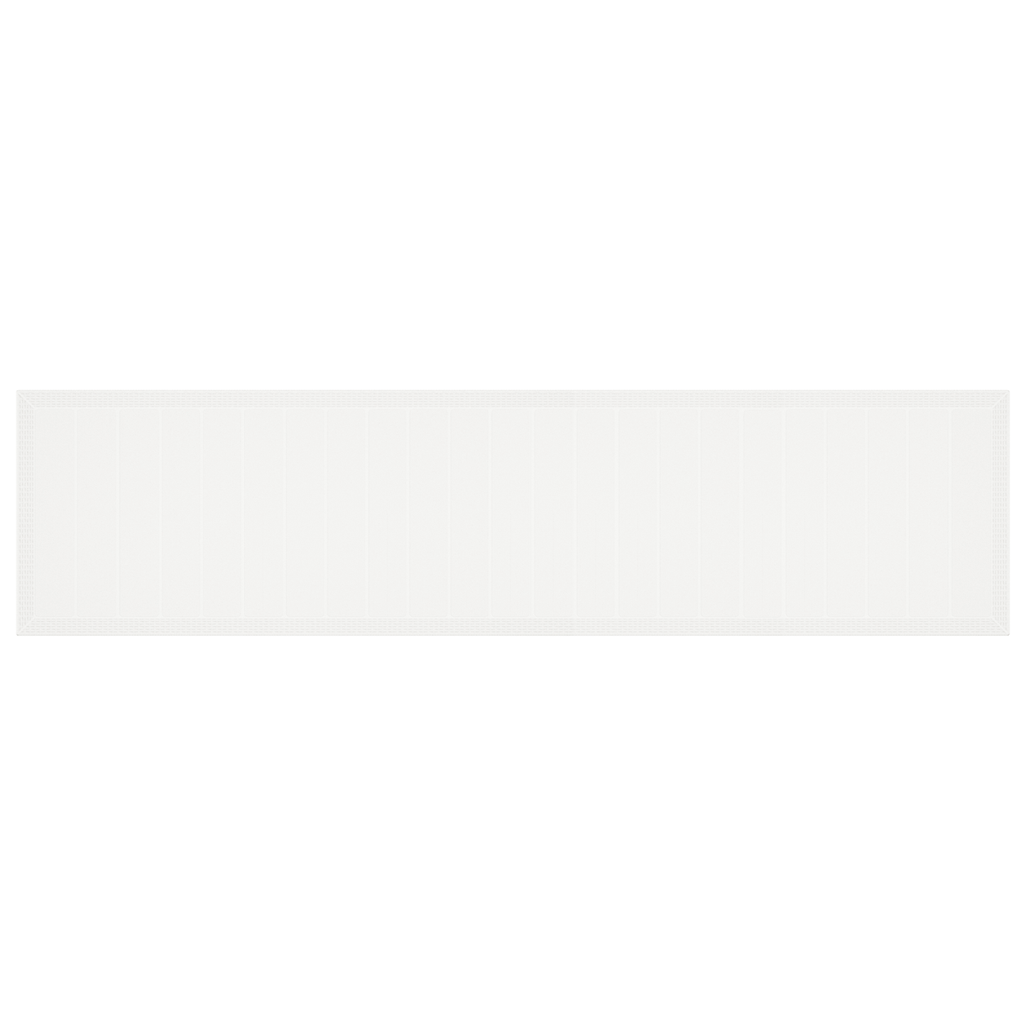 17-delige Tuinset met kussens poly rattan wit