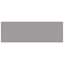 11-delige Tuinset met kussens poly rattan lichtgrijs