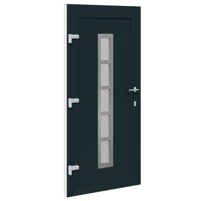 Voordeur Antraciet 98 x 200 cm PVC