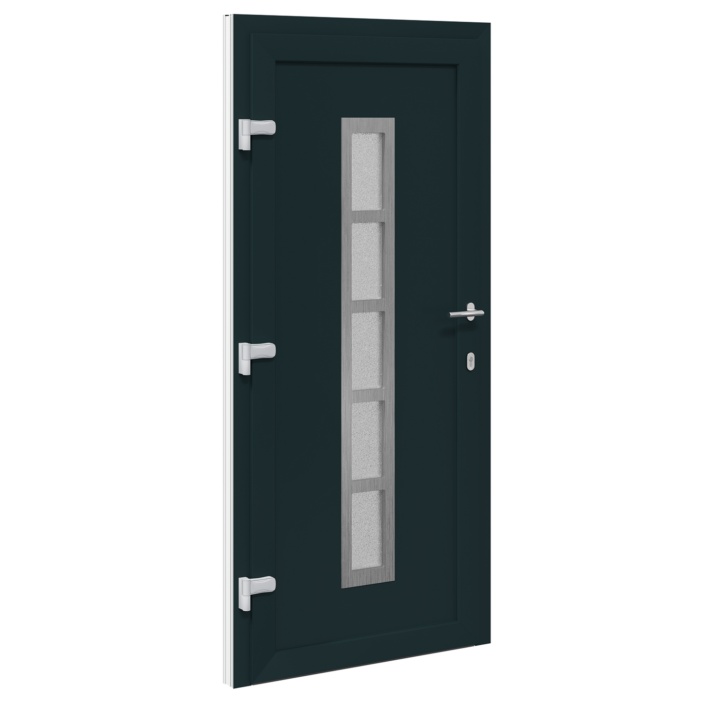 Voordeur Antraciet 108 x 208 cm PVC
