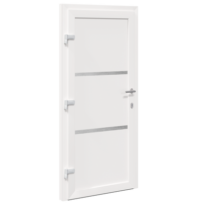 Voordeur Wit 108 x 208 cm PVC