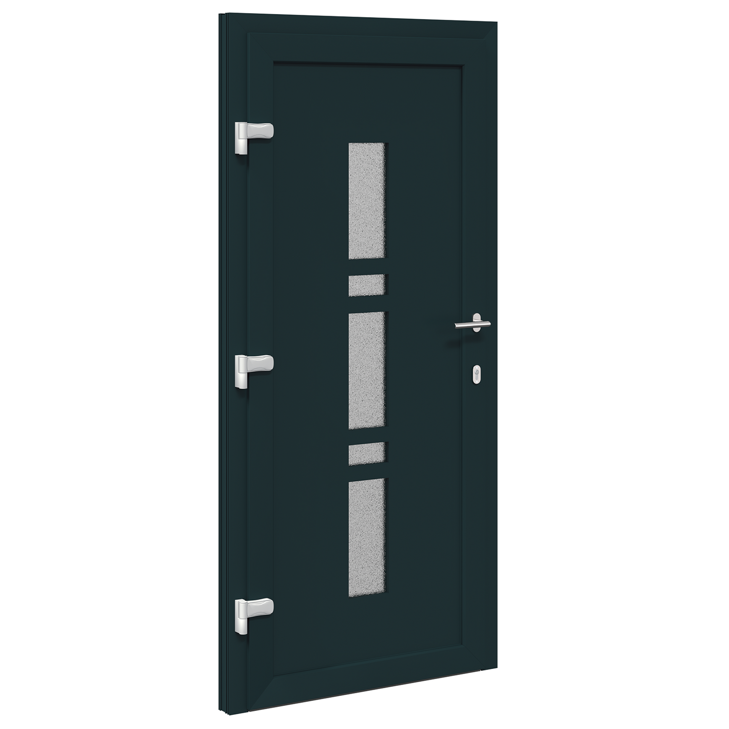 Voordeur Antraciet 88 x 200 cm PVC