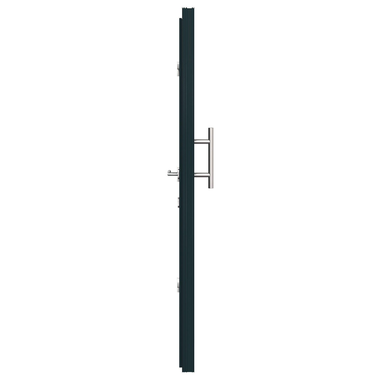Voordeur Antraciet 88 x 200 cm PVC