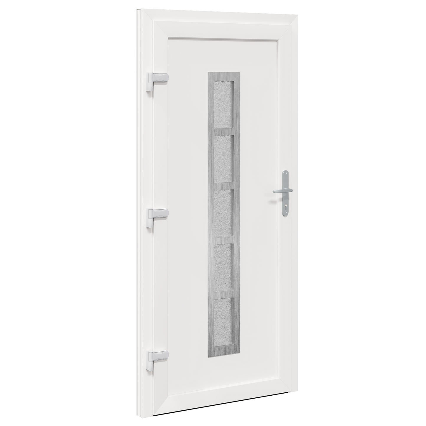 Voordeur Wit 88 x 200 cm PVC