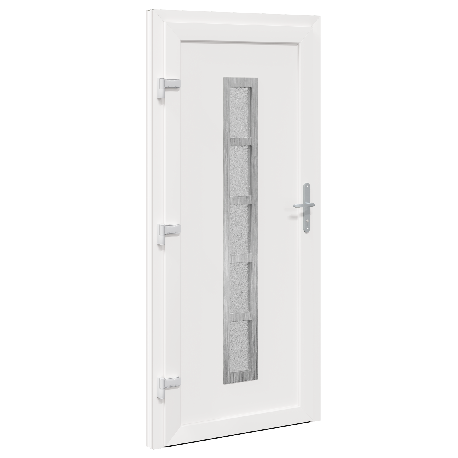 Voordeur Wit 98 x 208 cm PVC