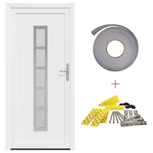 Voordeur Wit 98 x 208 cm PVC