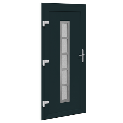 Voordeur Antraciet 98 x 200 cm PVC
