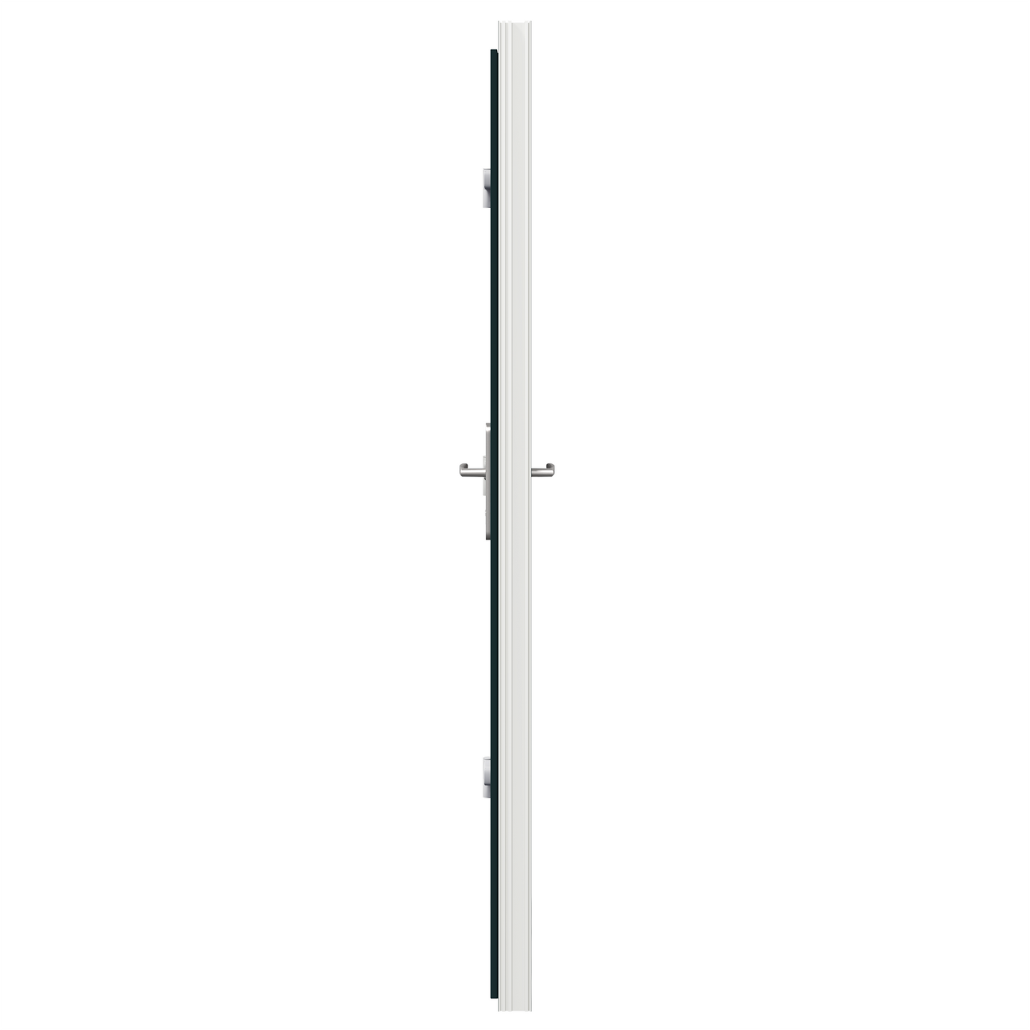 Voordeur Antraciet 98 x 200 cm PVC