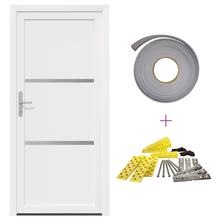 Voordeur Wit 108 x 208 cm PVC