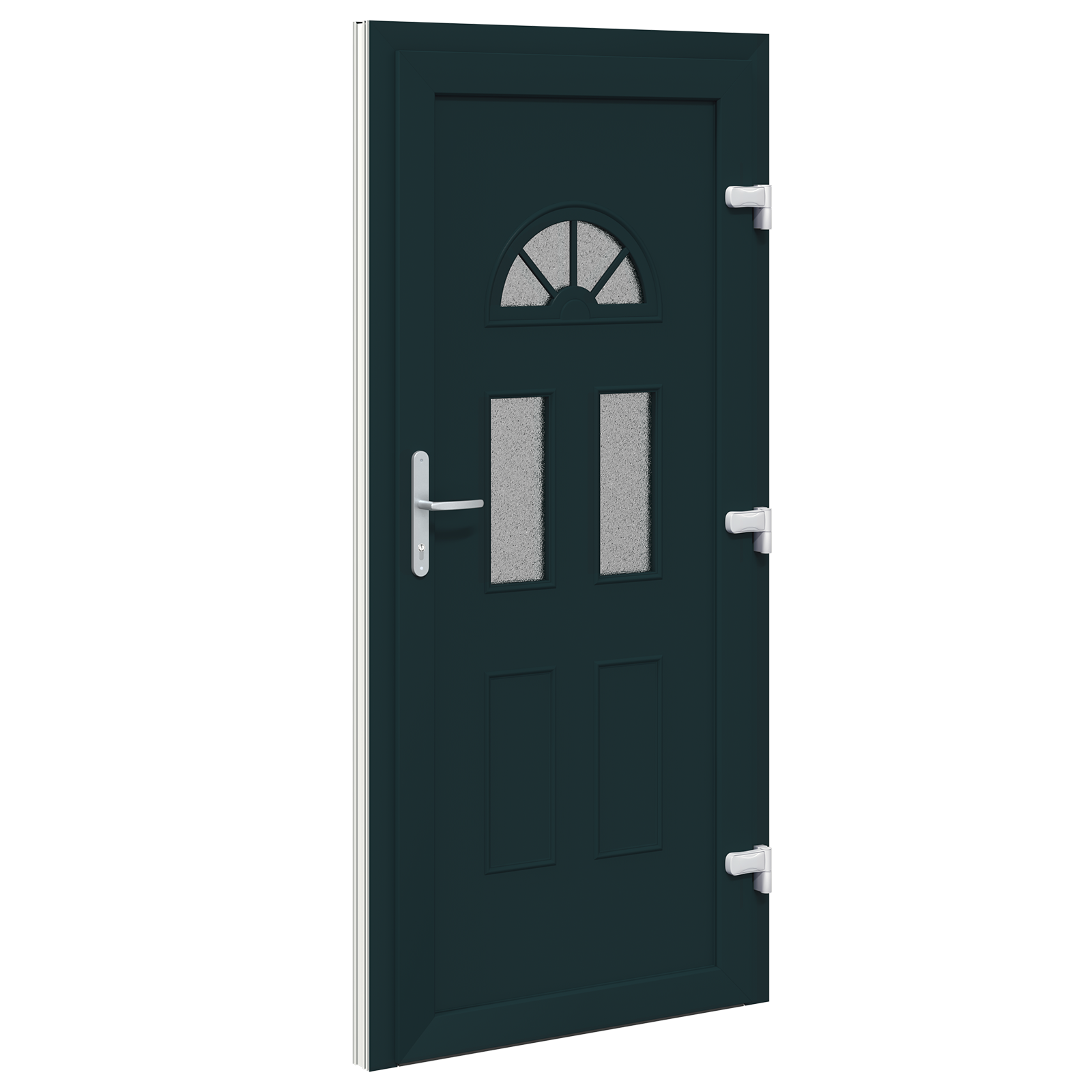 Voordeur Antraciet 98 x 198 cm PVC