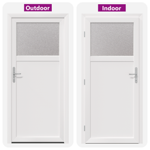 Voordeur Wit 98 x 198 cm PVC