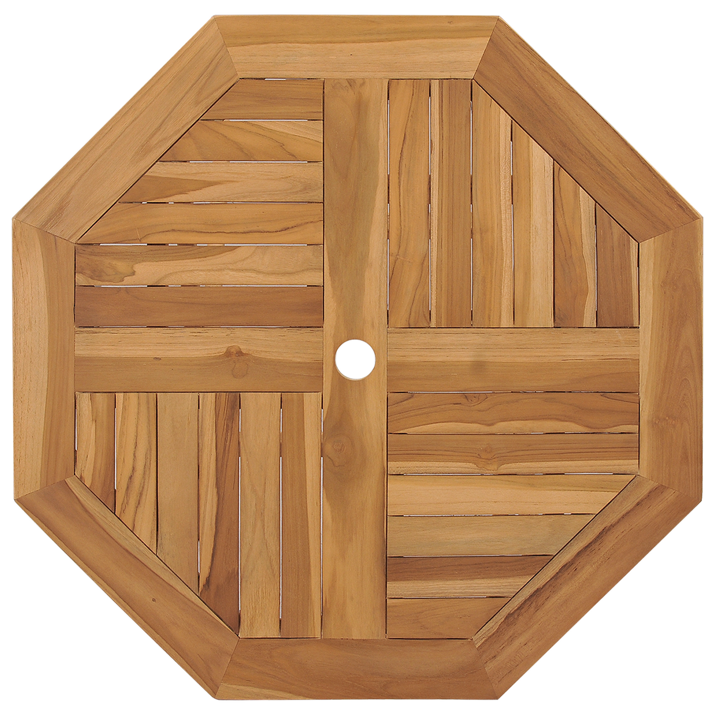 3-delige vouwbare bistro set massief hout teakhout