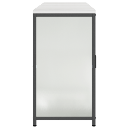 Keukenopslag set met plank met opslag met de deur 3 pcs Zilver 180 x 50 x 92 cm