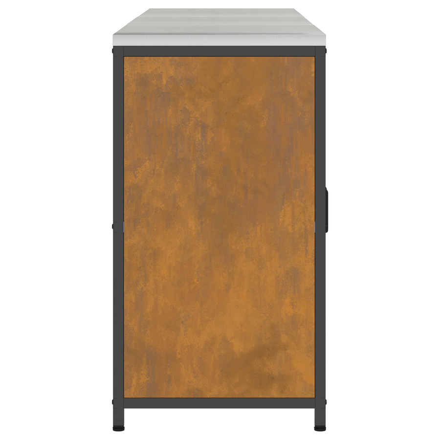Keuken Opslag Set 3 pcs Roestig 210 x 50 x 92 cm Cortenstaal