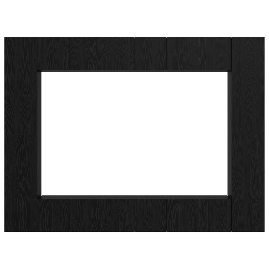 Tv-meubelset 10 pcs Zwart eiken Medium 30.5 x 30 x 90 cm