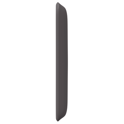 Hoofdbordoren 2 pcs Grijs 40 x 16 x 5 cm Kunstleer