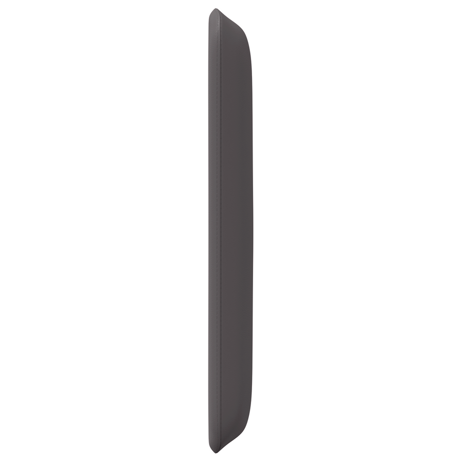 Hoofdbordoren 2 pcs Grijs 40 x 16 x 5 cm Kunstleer
