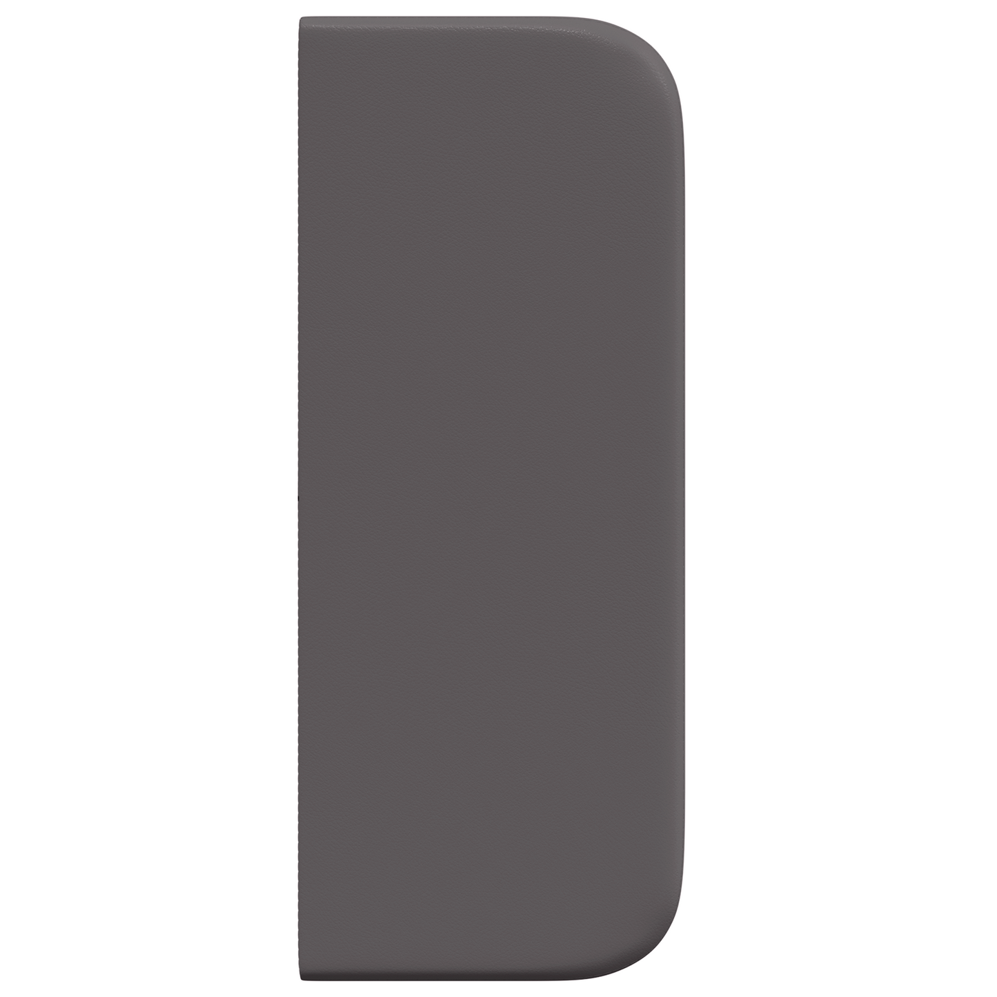 Hoofdbordoren 2 pcs Grijs 40 x 16 x 5 cm Kunstleer