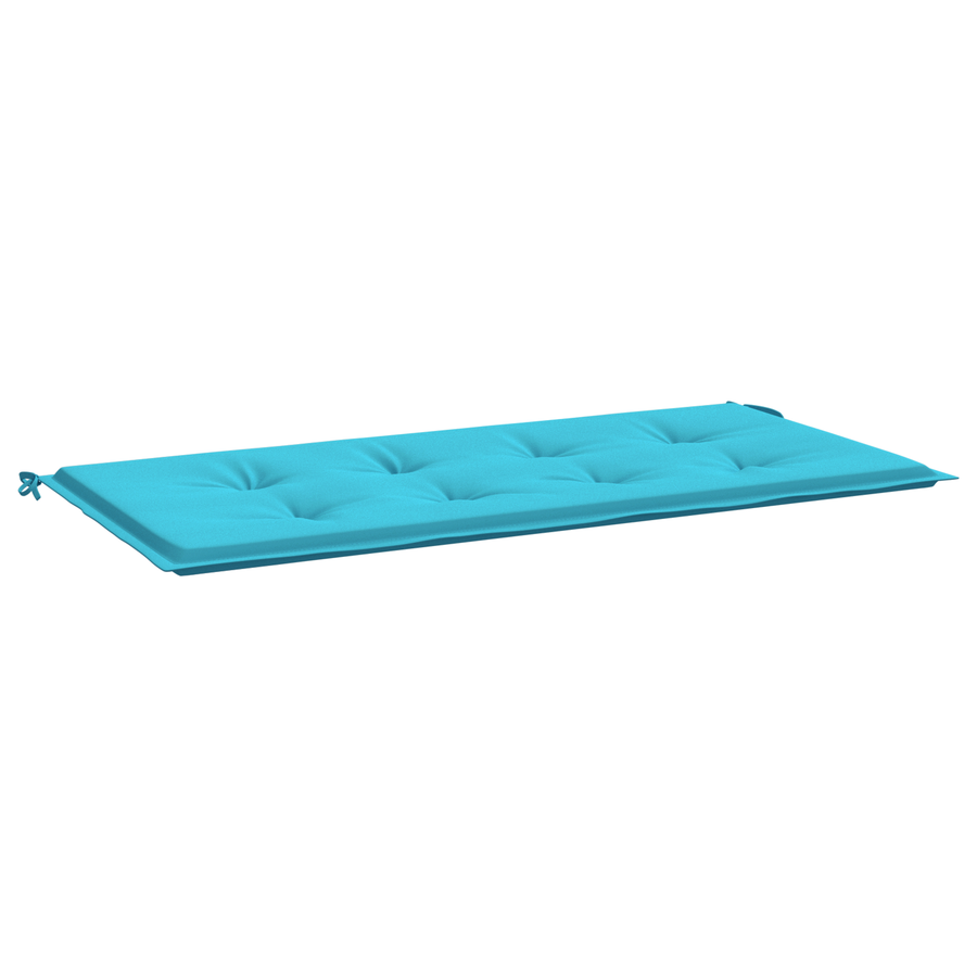 Tuinbankkussen 100x50x4 cm oxford stof turquoise
